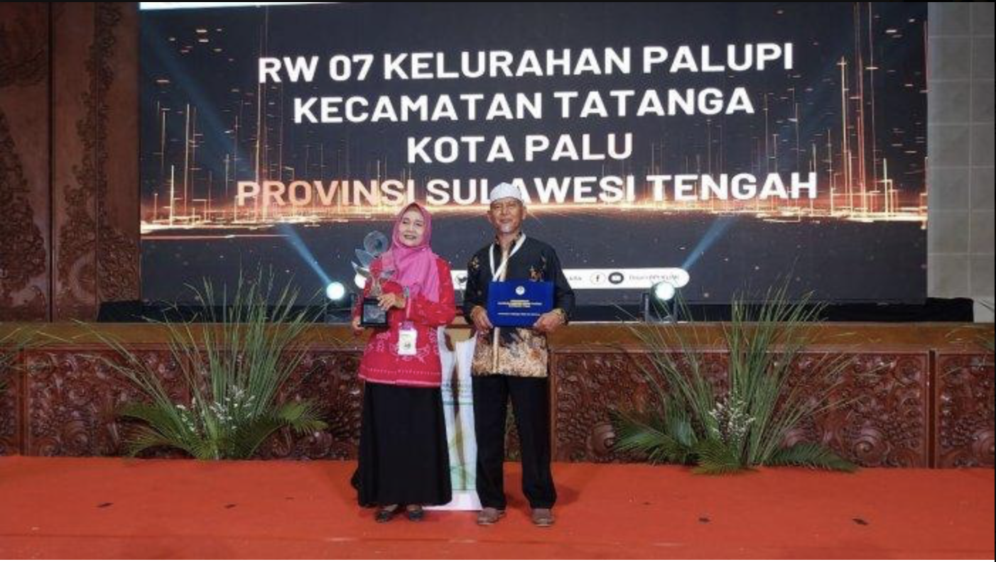 RW 07 Kelurahan Palupi Palu Raih Trofi ProKlim Utama 2023 dari Kementerian, Ini Prestasinya